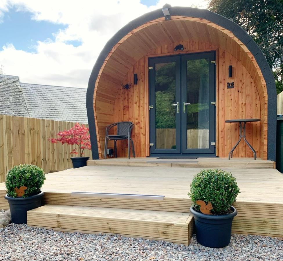 Loch Ness Woodland Pods Otel Drumnadrochit Dış mekan fotoğraf