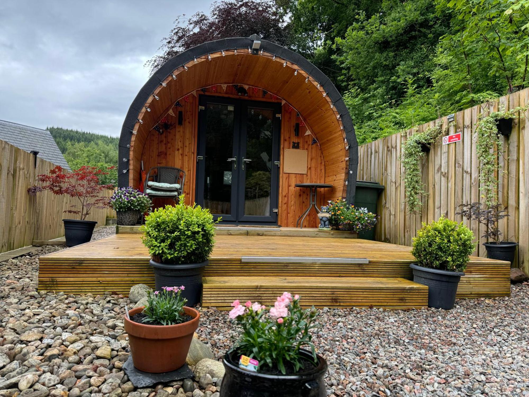Loch Ness Woodland Pods Otel Drumnadrochit Dış mekan fotoğraf